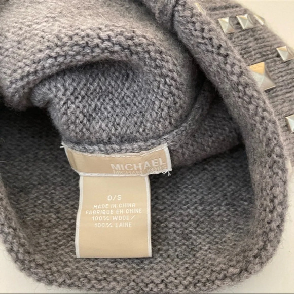 MK Studded Beanie - Picture 3 of 5